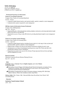 Netflix 실제 합격 Resume / CV