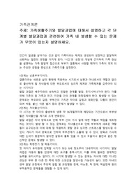 가족생활주기와 발달과업에 대해서 설명하고 각 단계별 발달과업과 관련하여 가족 내 발생할 수 있는 문제가 무엇이 있는지 설명하세요.