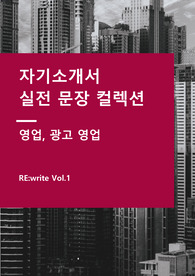 [RE.write Vol.1] 자기소개서 실전 문장 컬렉션
