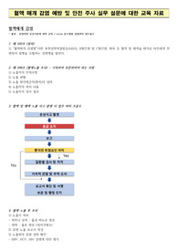 직원감염노출 개선활동 - 혈액매개감염 예방과 안전주사실무 교육자료