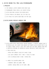 전기차 화재를 막는 핵심 소재, F전해질(LiFSI)