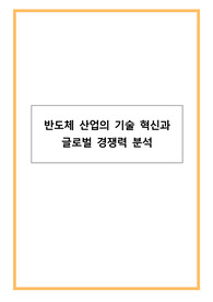 반도체 산업의 기술 혁신과 글로벌 경쟁력 분석