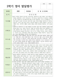 만 0세 5명 2학기 영아발달평가  연계