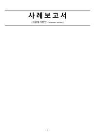 [케이스스터디]A+, 여성건강간호학실습, 제왕절개분만(간호진단 2개, 간호과정 1개)