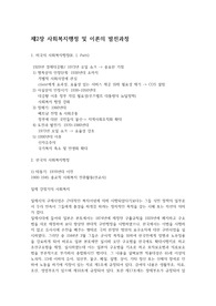 제2장 사회복지행정 및 이론의 발전과정