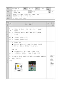 츄크볼(추크볼) 던지기 지도안