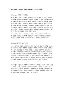 KCC 대졸 신입 채용 자기소개서(자소서) 4번문항