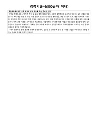 한국연구재단 대학지원팀 연구직 대체 자기소개서 경력기술서 면접자료