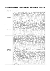 효청원재가노인돌봄센터 노인맞춤돌봄서비스 전담사회복지사 자기소개서