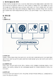 조현병 CASE STUDY A+ 이미지 포함 문헌고찰