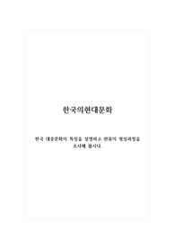 한국의현대문화