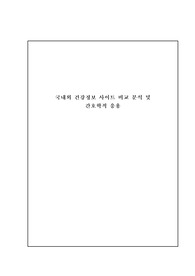 간호정보학A+ 국내외 건강정보 사이트 비교 분석 및 응용