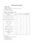 [내과] 폐 암(Lung Cancer)