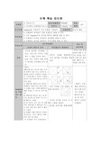 수학 학습지도안
