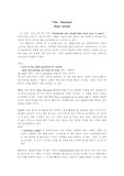 [영미문학] 시 The  Abortion 해설- Anne Sexton