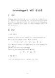 슈뢰딩거 파동 방정식