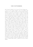 영문자기소개서 Letter of self