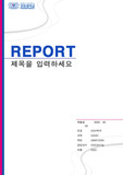 경동대학교 레포트표지