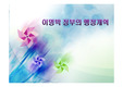 이명박 정부의 행정개혁 - ppt. 발표자료