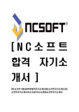 [NC소프트-GM,QA부문합격자기소개서]NC소프트자기소개서,NC소프트자기소개서자소서,NC자소서,엔씨소프트자기소개서