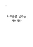 A+레포트 단체급식관리 (나트륨을 낮추는 저염 식단)