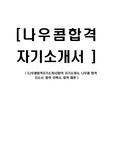 [나우콤합격자기소개서]합격 자기소개서, 나우콤 합격 자소서, 합격 이력서, 합격 예문