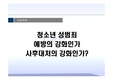 청소년성범죄 예방의강화인가 사후대처의강화인가,청소년성범죄,성범죄,청소년성범죄예방,청소년성범죄강화,청소년성범죄대책,청소년성범되해결책