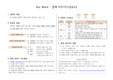 국어 교육과정 키워드 정리 - 갈래바꾸기, 구성요소