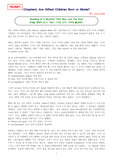 [Topics for Today 5 (4th에디션)] Chapter6-F. Reading at 8 Months? That Was Just the Start.