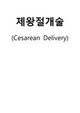 여성간호케이스(제왕절개 케이스)