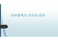 내부통제의 의의와 종류