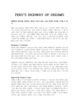 reading explorer 3(2nd)-8B 해석: 페루의 꿈의 고속도로