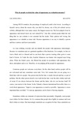 Why do people overlook the value of appearance as evaluation measure? (외모의 중요성에 대한 essay)