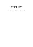 음식과 문화 보고서([전통 한옥호텔]에서 활용 할 수 있는 한식 메뉴 , 한식의 세계화)