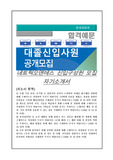 네트웍오앤에스 신입구성원 모집 자기소개서