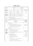 연계수업 계획안 (나와 가족)+TC안