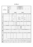 이력서 양식 기본형
