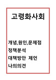 고령화 문제, 대책방안