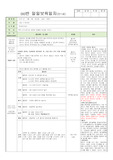 제3차 평가인증 통합지표 보육일지 5월2주