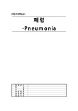 아동실습케이스 폐렴케이스 간호진단3 간호과정1