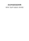 여성간호학, 모성간호학 태아의 정상적 발달과 성숙과정 정리한 레포트 A+