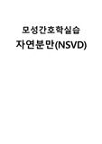 A+ 모성간호학: 질식분만 NSVD (간호과정 3개)