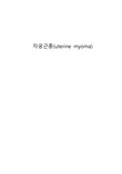 자궁근종 케이스