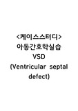 아동간호학 스터디케이스 (심실중격결손, VSD A++)