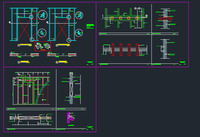 <상세도면>건식 벽체 보강 상세도 DWG
