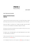 제대로번역한 PRISM2 Unit6-2. The World of Tomorrow