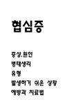 협심증 병태생리와 예방 치료법