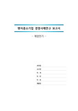 벤처중소기업경영사례보고서(계양전기)