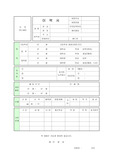 표준 이력서 양식입니다.