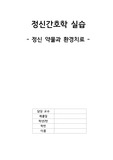 정신 약물과 환경치료